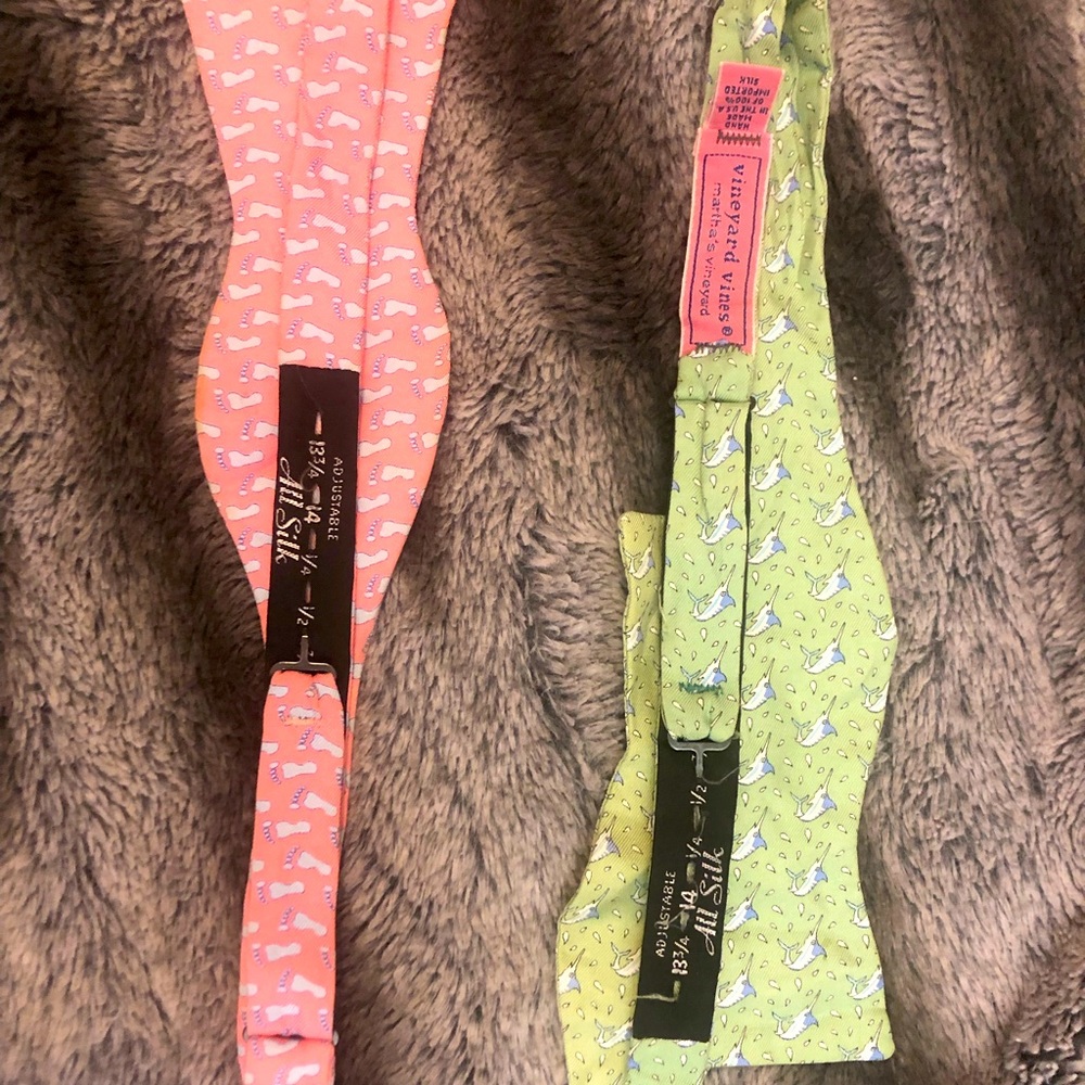 2 Vineyard Vines Bow ties